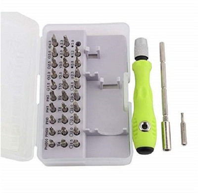 ShopiMoz Screwdriver Sets 32 in 1 For Tool Kit with Flexible Extension Bar For Home Precision Screwdriver Set(Pack of 32)
