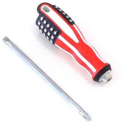 Silverfoxx Ameridriver-02 Reversible screwdriver Long Handle Screwdriver(Pack of 1)