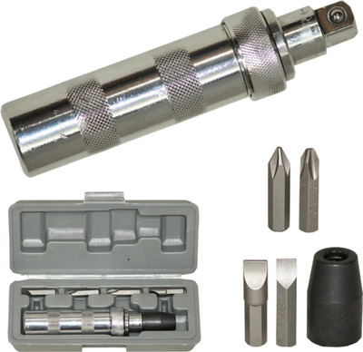 Digital Craft 5Pcs Impact Driver Set – Chrome Vanadium Steel Hand Tool Kit Impact Screwdriver Set(Pack of 1)