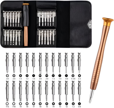 Umang 25 in 1 Portable Pocket Screw driver Mobile Repairing Tools Kit2 Precision Screwdriver Set(Pack of 25)