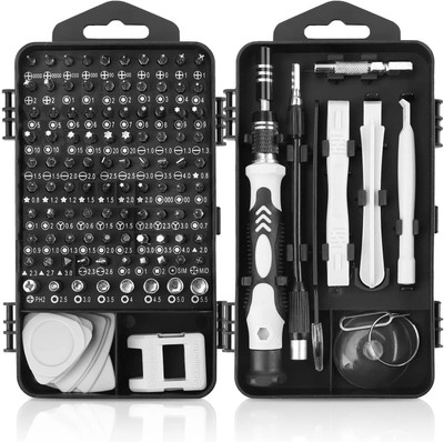 JEEYANA ENTERPRISE 115 in 1 Precision Professional Magnetic Electronics Standard Screwdriver Set(Pack of 1)