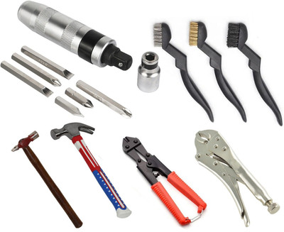 Digital Craft Combo of 6 Item with Impact Screwdriver Set Multi-Purpose/CRV Steel Portable Impact Screwdriver Set(Pack of 6)