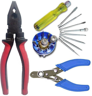WallVilla Smart Hand Tools Set Kit Combination Screwdriver Set(Pack of 3)
