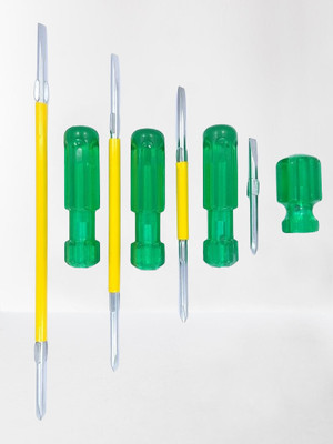 PERFECT TECH Pack-of-4-with-Magnetic-Tip041 Combination Screwdriver Set(Pack of 4)