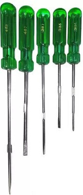 TOOLMATCH Screwdriver Set (Pack of 5) Combination Screwdriver Set(Pack of 5)