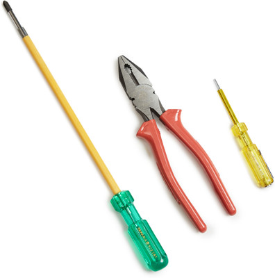 TAPARIA TAPARIA TOOLS TK-077 813 903IBT 16218 Screwdriver Plier Set Combination Screwdriver Set(Pack of 3)