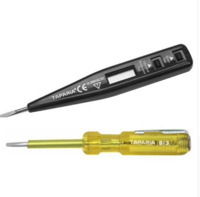 TAPARIA Digital Tester (MDT 81) Screwdriver cum line tester Yellow (813) Standard Screwdriver Set(Pack of 2)