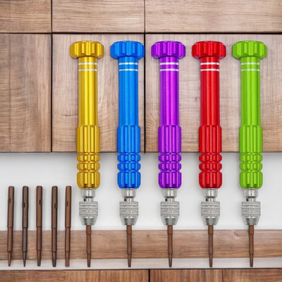 AKT 5in 1 Multi-Bit Screwdriver Combination Screwdriver Set(Pack of 1)