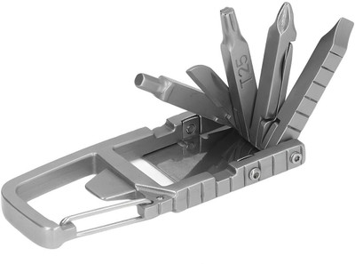 HASTHIP 12 in 1 Folding Multipurpose Tool Pocket Keychain Combo Standard Screwdriver Set(Pack of 1)