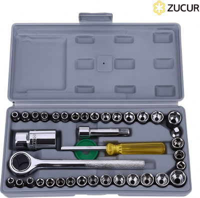 ZUCUR ScrewDriever Set/Hand Tool Kit (40 Tools) Ratchet Screwdriver Set(Pack of 40)