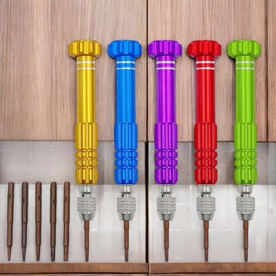 AKT 5in 1 Multi-Bit Screwdriver Combination Screwdriver Set(Pack of 1)