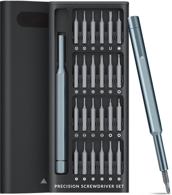 El Syco 24 in 1 Mini Screwdriver, Magnetic Driver Bits Set Standard Screwdriver Set(Pack of 24)