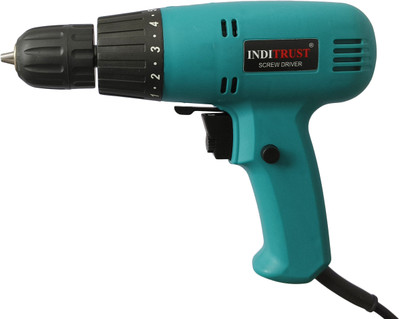 Inditrust 350w Electric screwdriver machine 10mm with left/right rotation Impact Screwdriver(Pack of 1)