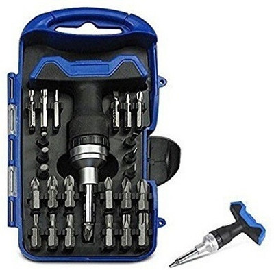 PREMSONS Screwdriver and Precision Bit Set, 26 Pieces Ratchet Screwdriver Set(Pack of 1)