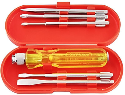 Padma 5-Pieces Screwdriver Kit/Screwdriver Set For Home Use/For Multipurpose Standard Screwdriver Set(Pack of 1)