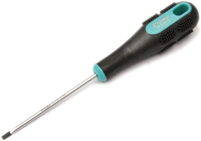 Proskit 9SD-201A, Pro-Soft Screwdriver(-3.0 3.0x75mm) Standard Screwdriver(Pack of 1)