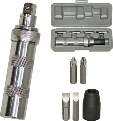 Digital Craft 5-Piece Impact Driver Set – Durable Cr-V Steel Hand Tool Kit for Home Use Impact Screwdriver Set(Pack of 1)