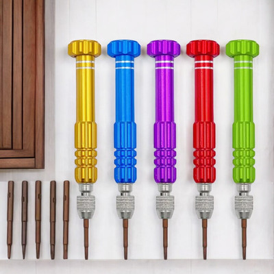 AKT 5in 1 Multi-Bit Screwdriver Combination Screwdriver Set(Pack of 1)