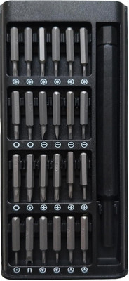 SAHANI ENTERPRISE 24 IN 1 Multi Pocket Repair Tool Kit Screwdriver Set Multicolor Long Handle Screwdriver Set(Pack of 1)