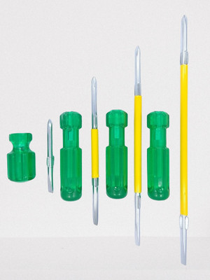 PERFECT TECH Pack-of-4-with-Magnetic-Tip061 Combination Screwdriver Set(Pack of 4)