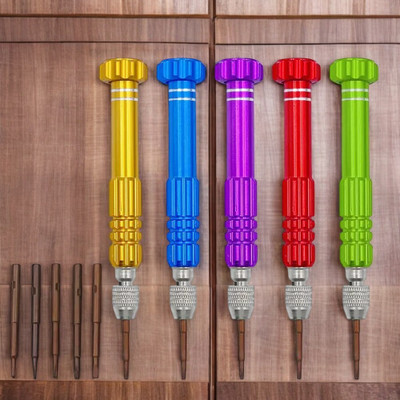 AKT 5in 1 Multi-Bit Screwdriver Combination Screwdriver Set(Pack of 1)