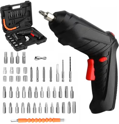 Xydrozen Electric Screwdriver 47 in 1 Rotatable Cordless Screwdriver Drill Combination Screwdriver Set(Pack of 1)
