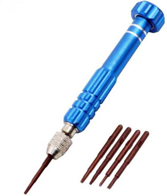 Gilhot 5 in 1 Micro Precision Repair Tools Kit Set Mini Magnetic Screwdriver Multi-Function Detaching Maintenance Tools for Repair Smartphone Mobiles Laptop Tablet Multicolor Pack of 1 Standard Screwdriver Set(Pack of 1)