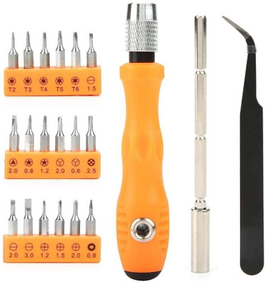 PAVITYAKSH Screw Driver Tool Kit Set With Storage Case, Non-Slip Grip Screw Driver Set Precision Screwdriver Set(Pack of 1)
