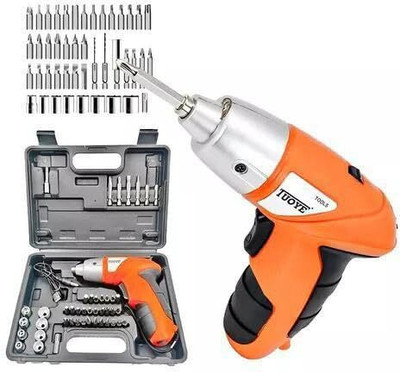 ZUCUR 45 PCS RECHARAGEBLE DRILL AND SCREWDRIVER Combination Screwdriver Set(Pack of 1)