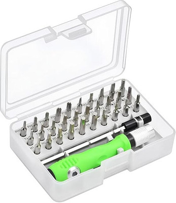 VAKRA 32-in-1 Screwdriver Tool KIt Set for Home and Professional Use with Storage Box Precision Screwdriver Set(Pack of 32)