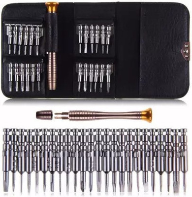Easyman 25 in 1 Screwdriver Set I Phone , Laptop , mobile repairing Tools Kit , Laptop Precision Screwdriver Set(Pack of 25)