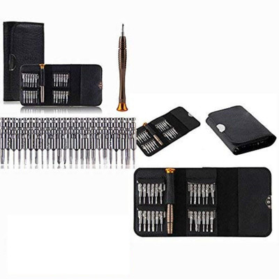 Xydrozen 25-piece screwdriver set, mini screwdriver suitable for maintenance Precision Screwdriver Set(Pack of 25)