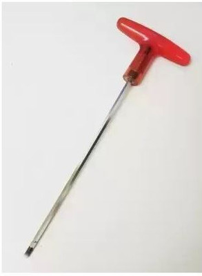 paliwalcreation 2-in-1 T-DRIVER Reversible Screwdriver (250mm x 6mm) Standard Hand Tool Long Handle Screwdriver(Pack of 1)