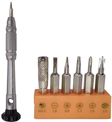 DIY Crafts 1 Pcs, Multi, Multifunction Portable Screwdriver Set Ho(Pack of 1 Pcs, Multi) Precision Screwdriver(Pack of 1)