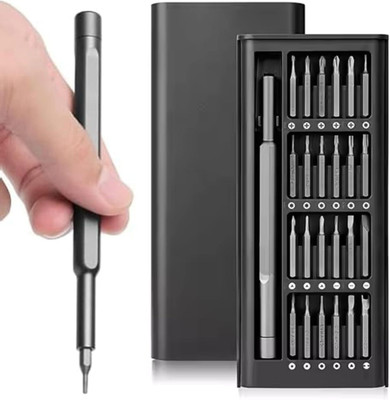 RUDRANSH CREATION 24 in 1 Precision Screwdriver Set with Magnetic Bits for Phone and Tablet Precision Screwdriver Set(Pack of 1)