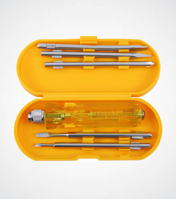 Kshivi 5 Pcs Combination Screwdriver Set Kit With Different Blades for Multipurpose Use Combination Screwdriver Set(Pack of 5)
