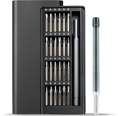 AbajRH 24 in 1 Precision Screwdriver Set, Magnetic Electronics Repair Tool Kit Precision Screwdriver Set(Pack of 1)