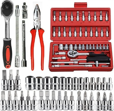 HENGLOBE 46 in 1 SCREWDRIVER AND TOOLKIT SET Combination Screwdri...more deal from flipkart