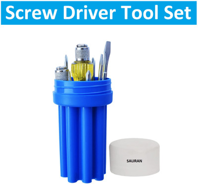 Sauran 8 Pcs Set Screw Driver Tool (KIT78) Combination Screwdriver Set(Pack of 1)