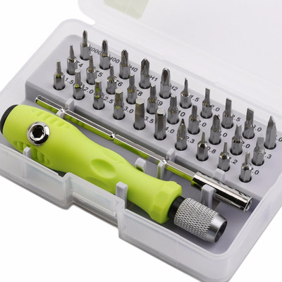 Digital Craft 32 in 1 Accuracy Interchangeable Mini Screwdriver Set Magnetic Slot Wrench Bits Repair Tools Kit Set Impact Screwdriver Set(Pack of 32)