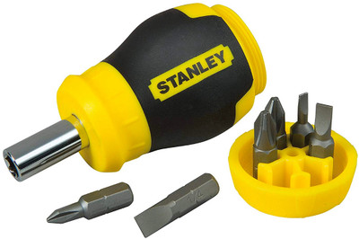 shiv store shiv Store STANLEY 0-66-357 Multibit stubby screwdriver Combination Screwdriver Set(Pack of 1)