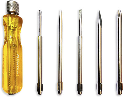 LXMI 5-Pieces Screwdriver Kit Combination Screwdriver Set(Pack of 1)
