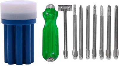 Soulvinee Repairing Interchangeable Precise Screwdriver Tool Set Kit with Magnetic Holder Standard Screwdriver Set(Pack of 1)