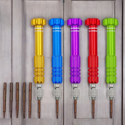 AKT 5in 1 Multi-Bit Screwdriver Combination Screwdriver Set(Pack of 1)