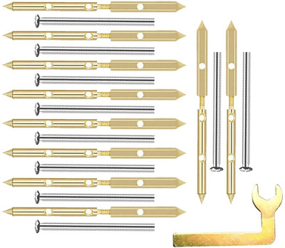 Zorbes 10Pcs Wall Switch Box Repair Tool Socket Cassette Repairer Electrical Fixing Rod Standard Screwdriver Set(Pack of 10)