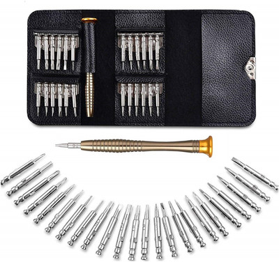 Taxila 25 in 1 Precision Screwdriver Set Multi Pocket Repair Tool Kit Precision Screwdriver Set(Pack of 25)