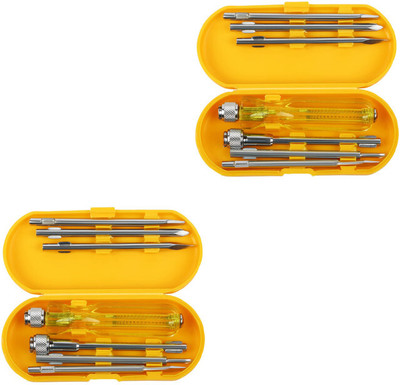 Gyutf 5 in 1 combination set pack of 2 Combination Screwdriver Set(Pack of 2)