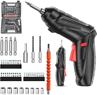 KRUPSKK 47 in 1 cordless screw Combination Screwdriver Set(Pack of 1)