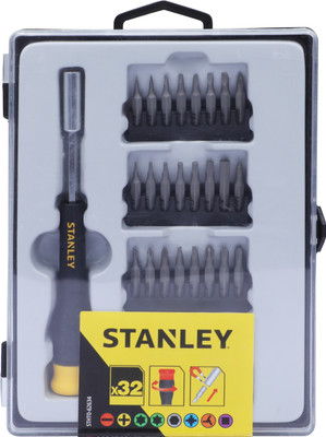 STANLEY STHT0-62634 PRECISION Standard Screwdriver Set(Pack of 32)