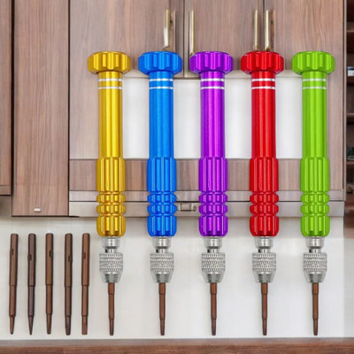 AKT 5in 1 Multi-Bit Screwdriver Combination Screwdriver Set(Pack of 1)